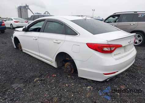 2015 Hyundai Sonata Sport из США, поврежденный, VIN 5NPE34AF9FH054304